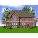 Country French House Plan Color Image of House - Ridgewynd Neoclassical Home 011D-0251 - Shop House Plans and More