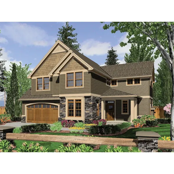 Cabin & Cottage House Plan Front Image - 011D-0252 - Shop House Plans and More