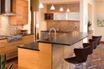 Contemporary House Plan Kitchen Photo 03 - Juno Modern Home 011D-0266 - Search House Plans and More