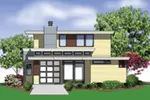 Contemporary House Plan Color Image of House - Juno Modern Home 011D-0266 - Search House Plans and More