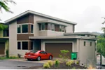 Contemporary House Plan Front of Home - Heika Modern Home 011D-0267 - Search House Plans and More
