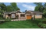 Adobe House Plans & Southwestern Home Design Front Image - Sunny Top Craftsman Home 011D-0273 - Shop House Plans and More