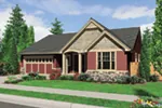 Neoclassical House Plan Front Image - Kerby Shingle Craftsman Home 011D-0286 - Search House Plans and More
