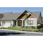 Craftsman House Plan Front of House 011D-0286