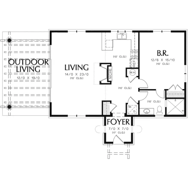 Spanish House Plan First Floor - Alfredo Lago Italian Home 011D-0291 - Search House Plans and More