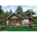 Arts & Crafts House Plan Front of House 011D-0292