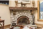 Country French House Plan Fireplace Photo 01 - Robbin English Cottage Home 011D-0313 - Shop House Plans and More