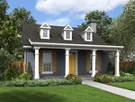 House Plan Front of Home 011D-0316