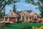 Traditional House Plan Front Image - Richert Ranch Home 011D-0317 - Shop House Plans and More