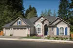 Traditional House Plan Front Photo 02 - Richert Ranch Home 011D-0317 - Shop House Plans and More