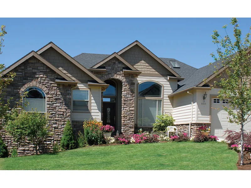Craftsman House Plan Front Photo 06 - Richert Ranch Home 011D-0317 - Shop House Plans and More