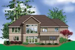 Craftsman House Plan Rear Photo 01 - Richert Ranch Home 011D-0317 - Shop House Plans and More