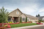 Ranch House Plan Front Photo 10 - Saxon Ridge Country Home 011D-0327 - Shop House Plans and More