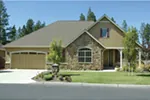 Ranch House Plan Front Photo 09 - Saxon Ridge Country Home 011D-0327 - Shop House Plans and More