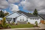 Arts & Crafts House Plan Front of House 011D-0330