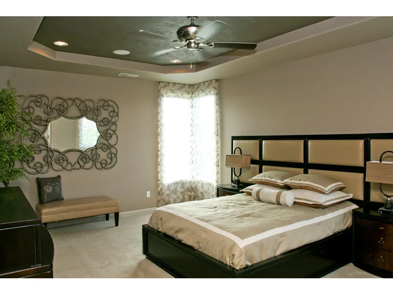 Florida House Plan Master Bedroom Photo 02 - Eton Sound Contemporary Home 011D-0341 - Search House Plans and More
