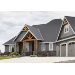 Rustic House Plan Front of House 011D-0346