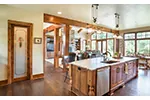 Rustic House Plan Kitchen Photo 04 - Leigh Lane Rustic Country Ranch House - Shop House Plans and More