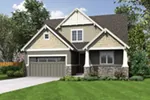 Southern House Plan Front Image - Meriweather Craftsman Home 011D-0376 - Shop House Plans and More