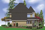 Victorian House Plan Rear Photo 01 - Emily Lane Victorian Home 011D-0393 - Search House Plans and More