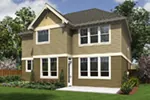 Neoclassical House Plan Rear Photo 01 - Harpers Pier Craftsman Home 011D-0396 - Search House Plans and More