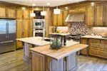 Luxury House Plan Kitchen Photo 01 - Verbena Verbena Hill Craftsman Home | Contemporary Craftsman-Style Home Plans