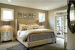 Luxury House Plan Master Bedroom Photo 02 - Verbena Verbena Hill Craftsman Home | Contemporary Craftsman-Style Home Plans