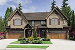 Vacation House Plan Front of House 011D-0426