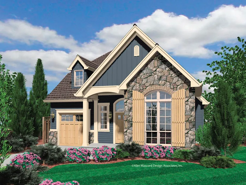 Craftsman House Plan Front Image - Sage Creek Country Home 011D-0434 - Shop House Plans and More