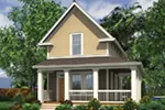 Craftsman House Plan Front Image - Haverhill Lane Country Home 011D-0446 - Search House Plans and More