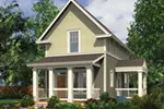 Country House Plan Front of House 011D-0447