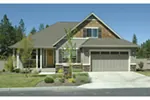 Rustic House Plan Front of Home - Gladwick Country Home 011D-0507 - Search House Plans and More