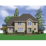 Rear Photo 01 - 011D-0515 - Shop House Plans and More