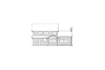 Craftsman House Plan Rear Elevation - Northcreek Lane Craftsman Home 011D-0516 - Shop House Plans and More