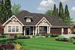 Shingle House Plan Front Image - Mason Hollow Craftsman Home 011D-0528 - Shop House Plans and More