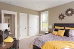 Colonial House Plan Master Bedroom Photo 02 - Lucy Hill Narrow Lot Home 011D-0542 - Shop House Plans and More