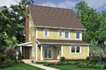 Shingle House Plan Rear Photo 01 - Watson Acres Country Home 011D-0548 - Shop House Plans and More
