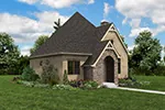Rustic House Plan Front Photo 01 - Boyle European Cottage Home 011D-0591 - Search House Plans and More
