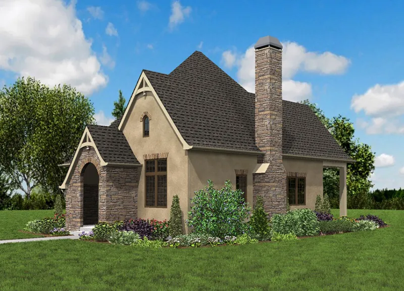 Country French House Plan Front Photo 03 - Boyle European Cottage Home 011D-0591 - Search House Plans and More