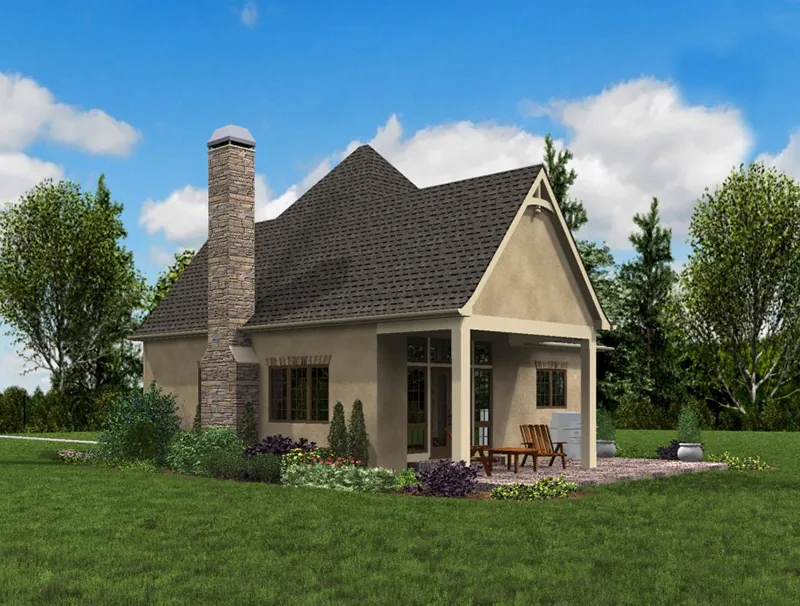 Rustic House Plan Front Photo 08 - Boyle European Cottage Home 011D-0591 - Search House Plans and More