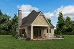 Rustic House Plan Rear Photo 06 - Boyle European Cottage Home 011D-0591 - Search House Plans and More