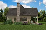 Country French House Plan Side Photo 03 - Boyle European Cottage Home 011D-0591 - Search House Plans and More