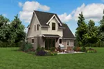 Country House Plan Rear Photo 06 - Parson Field Craftsman Cottage 011D-0612 - Shop House Plans and More