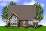 Bungalow House Plan Color Image of House - Gregory Park Craftsman Home 011D-0626 - Search House Plans and More