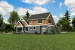 Country House Plan Rear Photo 04 - Johnstone Bungalow Home 011D-0647 - Search House Plans and More