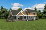 Craftsman House Plan Rear Photo 05 - Johnstone Bungalow Home 011D-0647 - Search House Plans and More