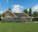 Craftsman House Plan Side View Photo - Johnstone Bungalow Home 011D-0647 - Search House Plans and More