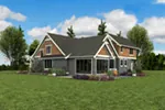 Craftsman House Plan Side View Photo 02 - Johnstone Bungalow Home 011D-0647 - Search House Plans and More