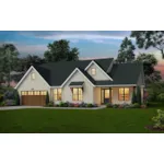 Country House Plan Front of House 011D-0650