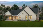 Cabin & Cottage House Plan Rear Photo 01 - Finley Falls Modern Farmhouse 011D-0650 - Search House Plans and More